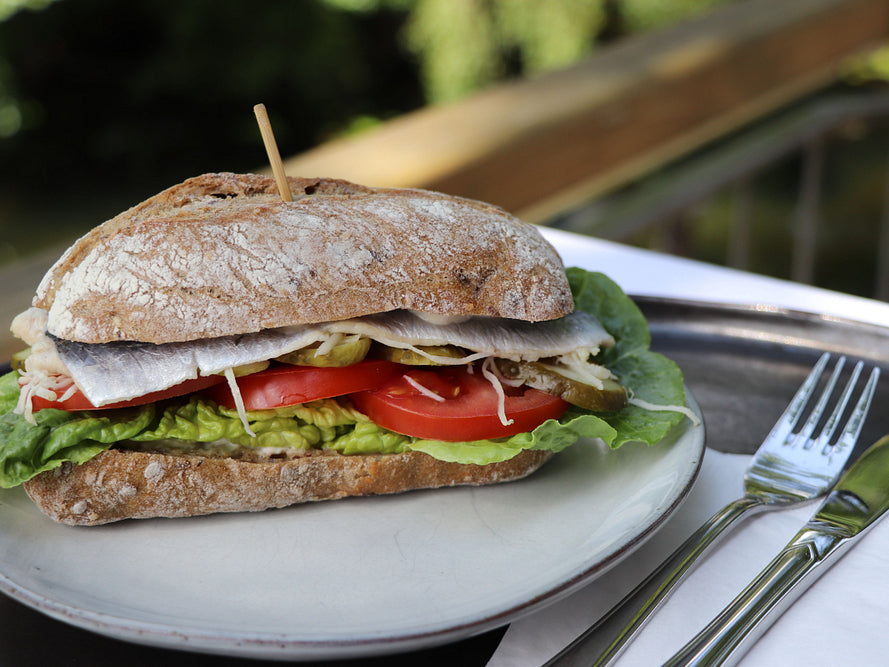 Bismarckhering Brötchen