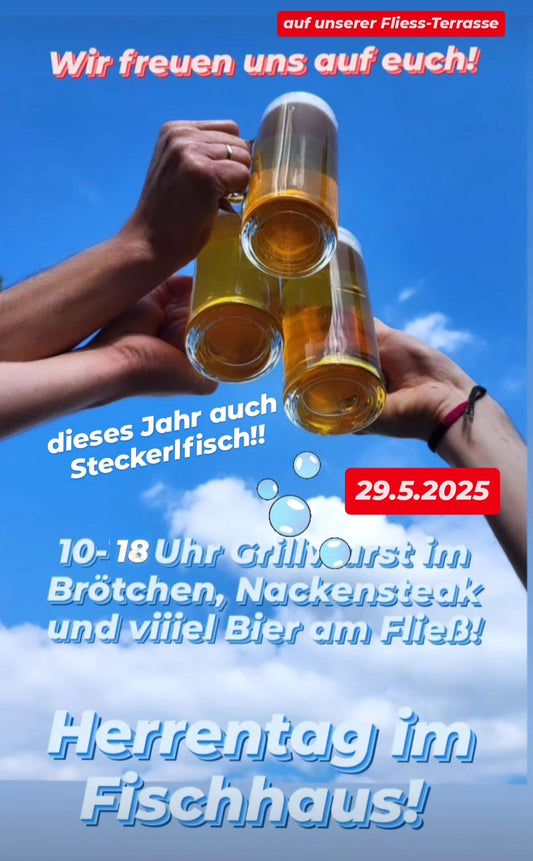 Herrentag im Fischhaus Wendisch Rietz